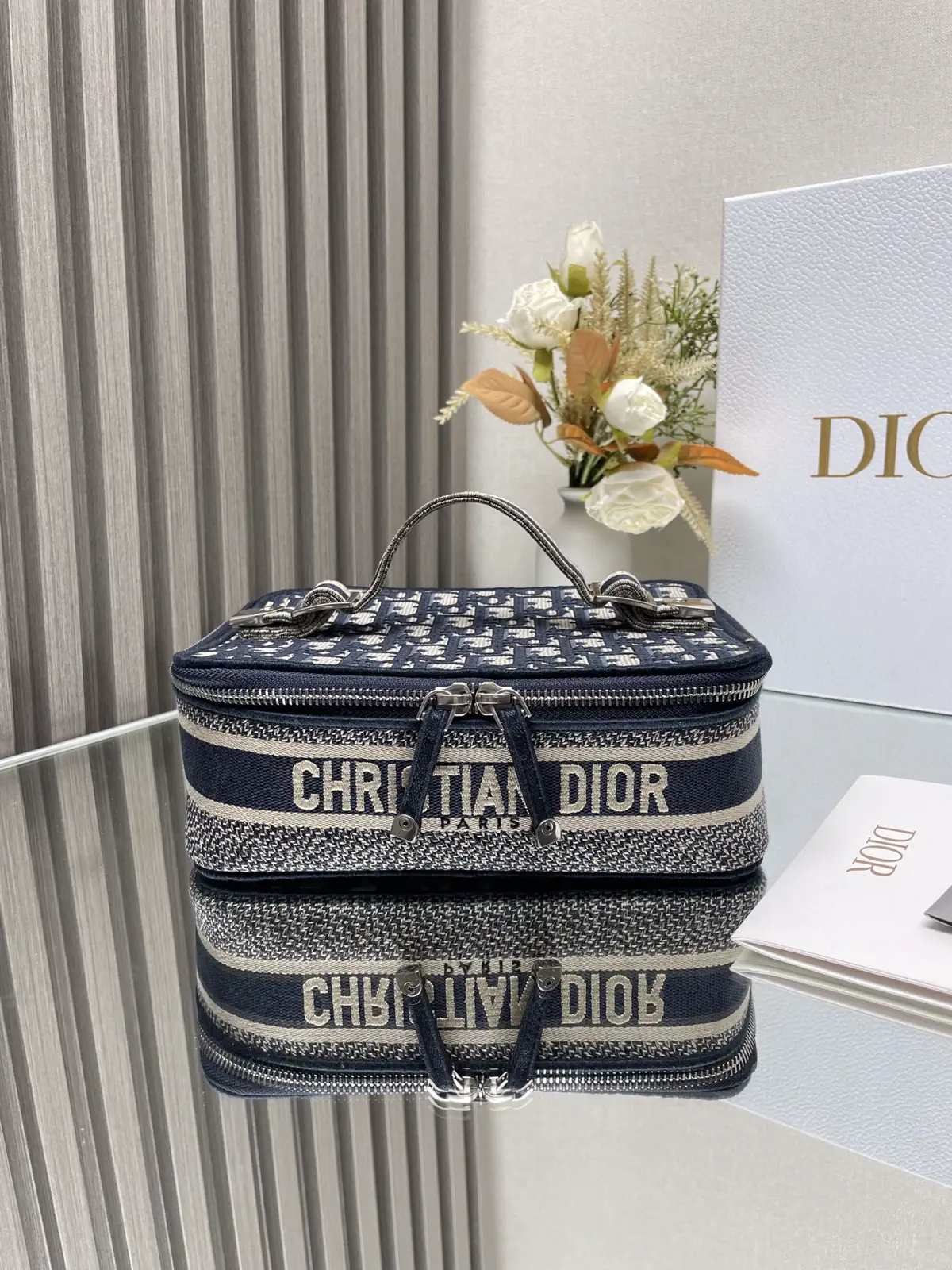 Dior Monogram Top Handle Bag image 1