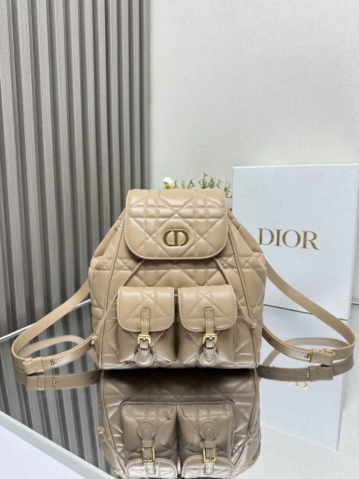 Dior Quilted Backpack image 1