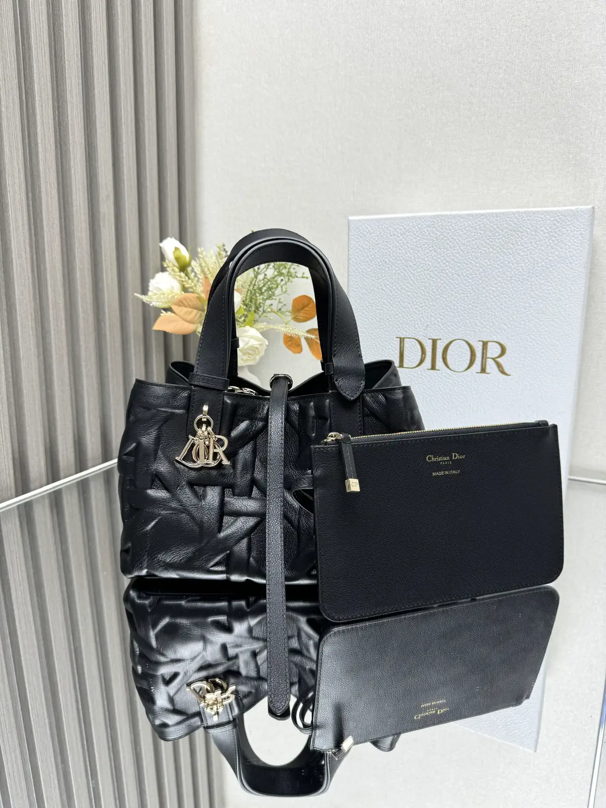 Dior Toujours Quilted Top Handle Bag image 1