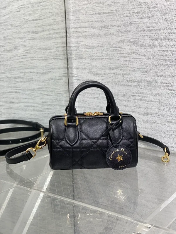 Dior Quilted Mini Boston Crossbody Bag image 1