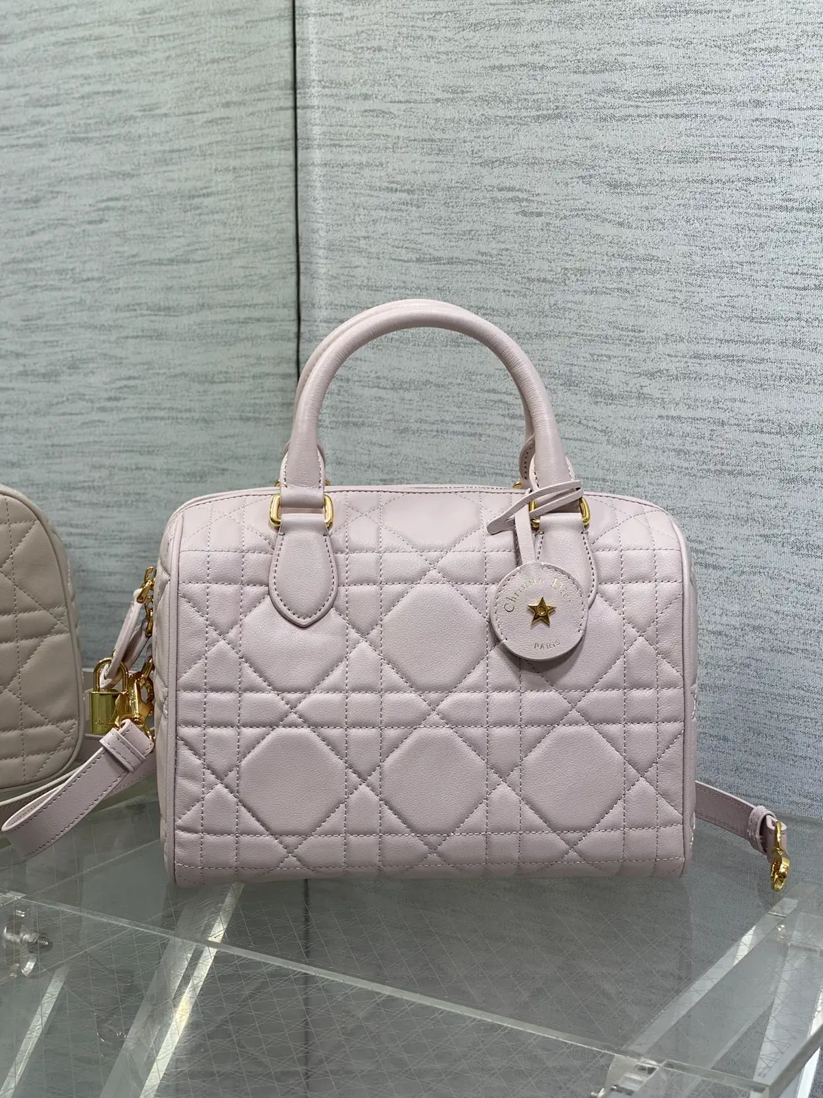 Dior Quilted Top Handle Bag image 1
