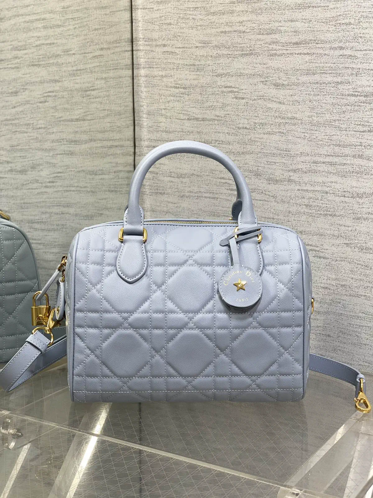 Dior Quilted Top Handle Bag image 1