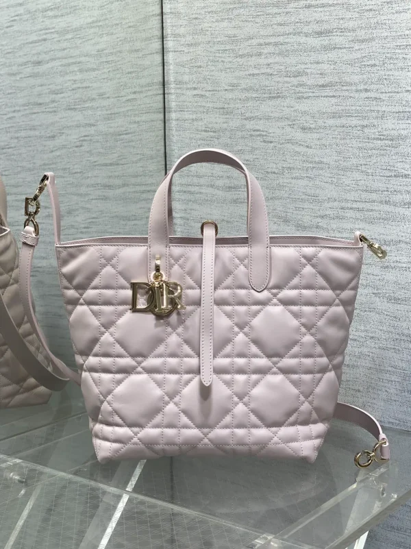 Dior Quilted Top Handle Bag image 1
