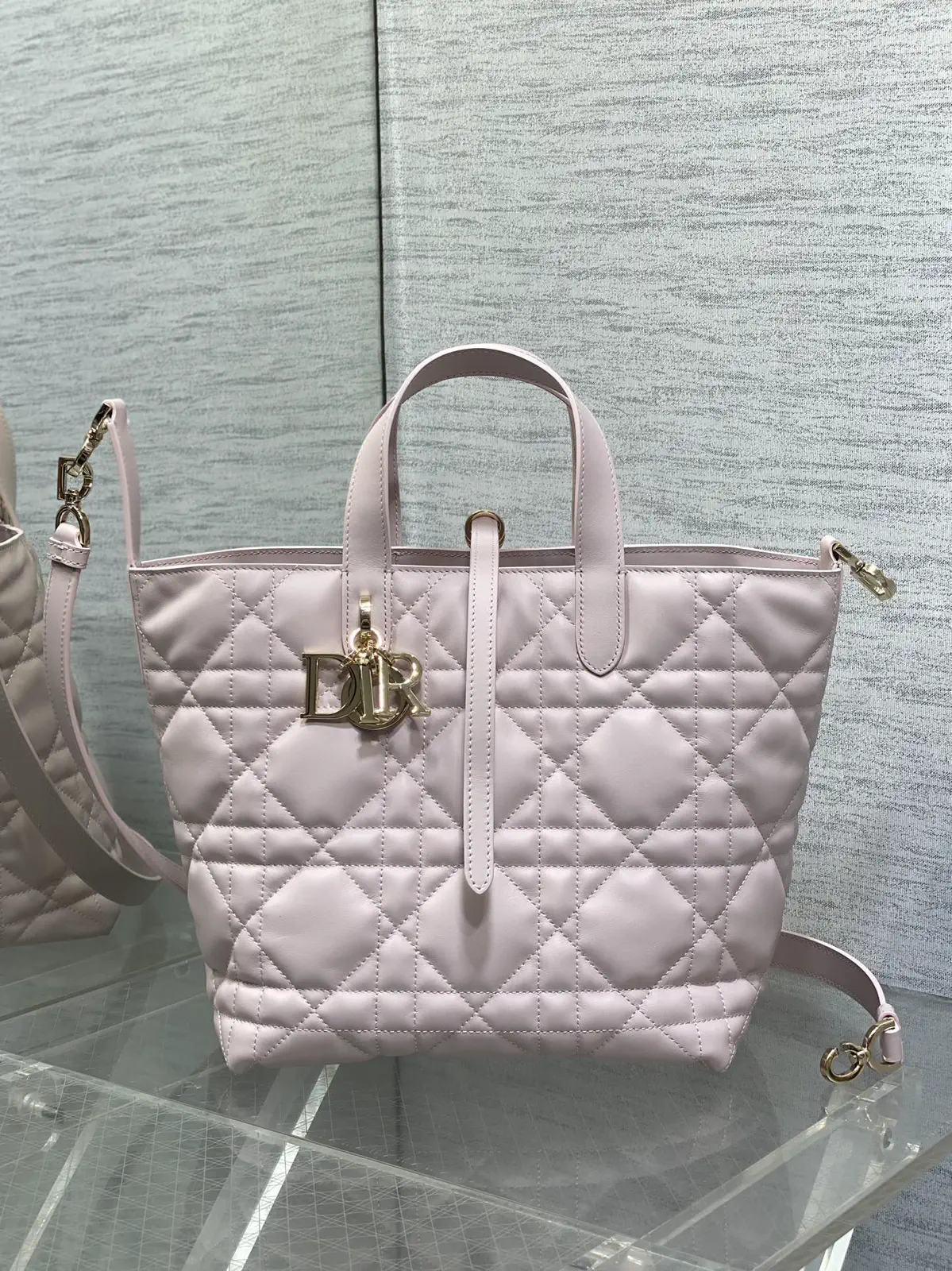 Dior Quilted Top Handle Bag image 1