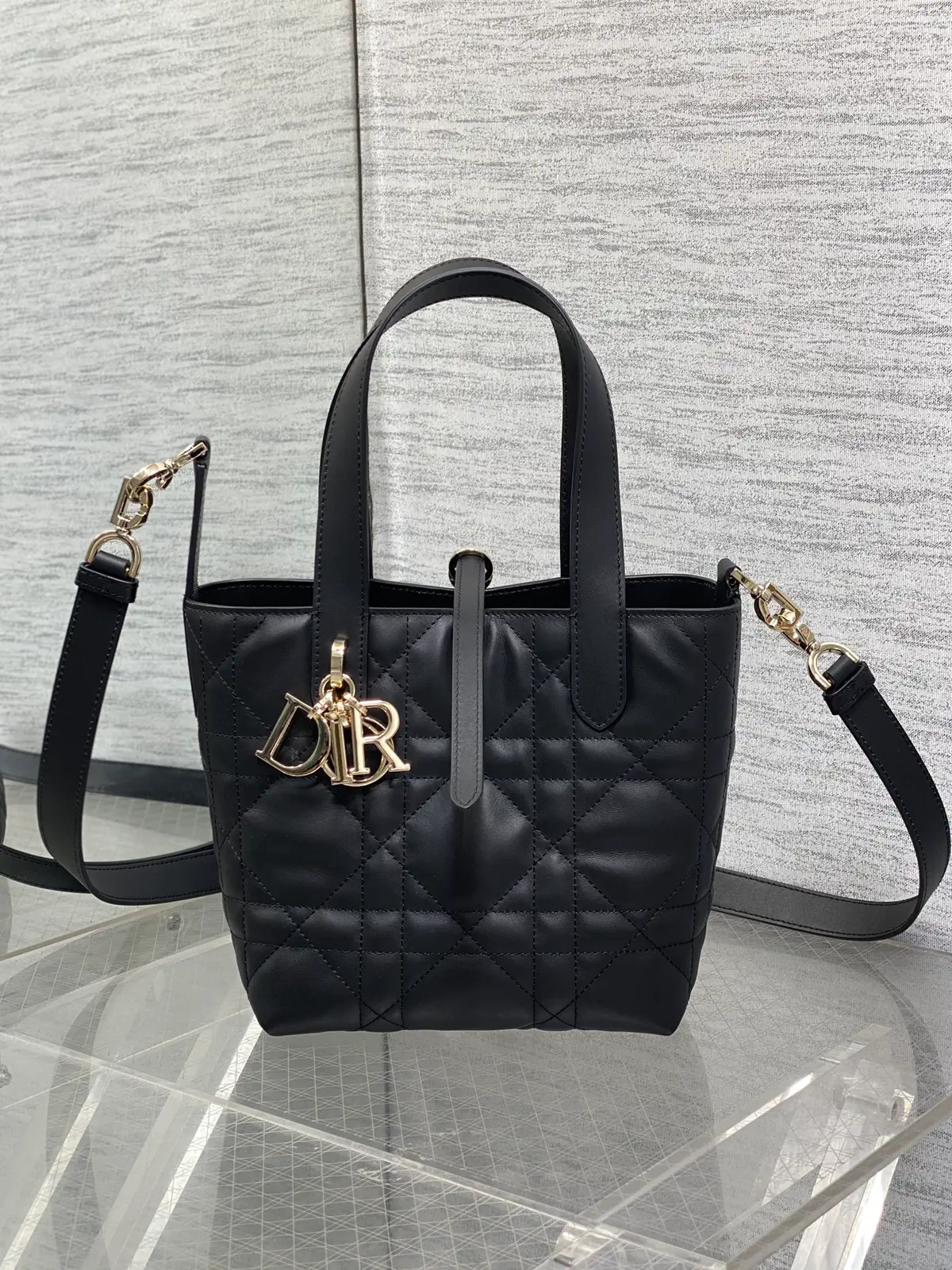 Dior Quilted Top Handle Bag image 1