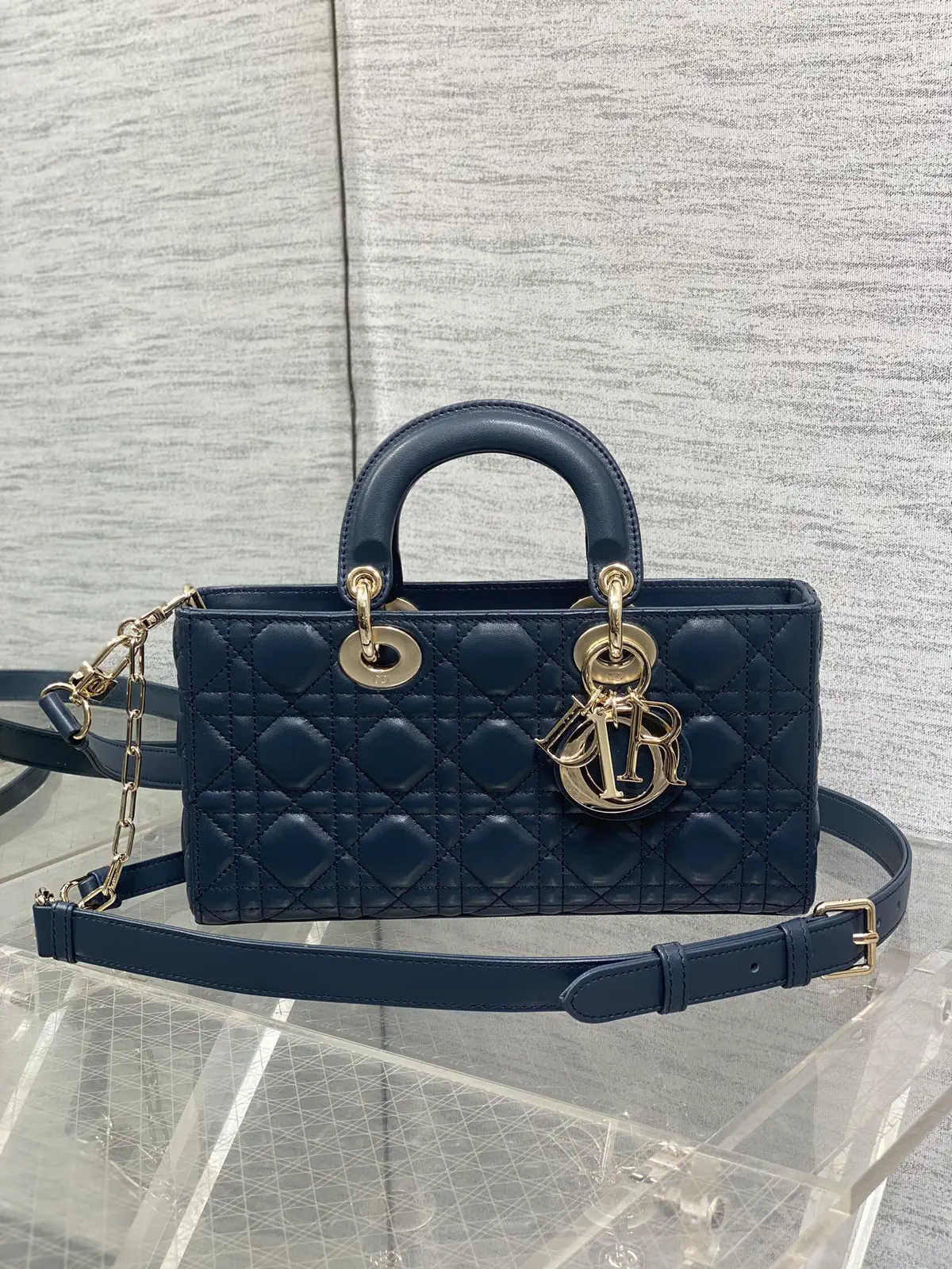 Dior Quilted Top Handle Bag image 1