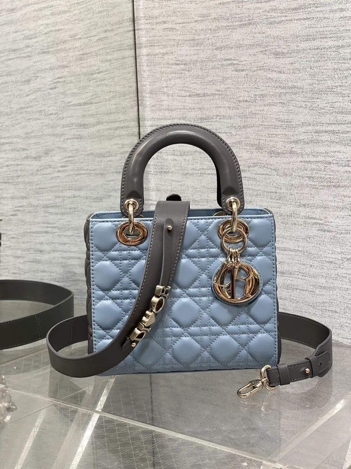 Dior Quilted Top Handle Bag image 1