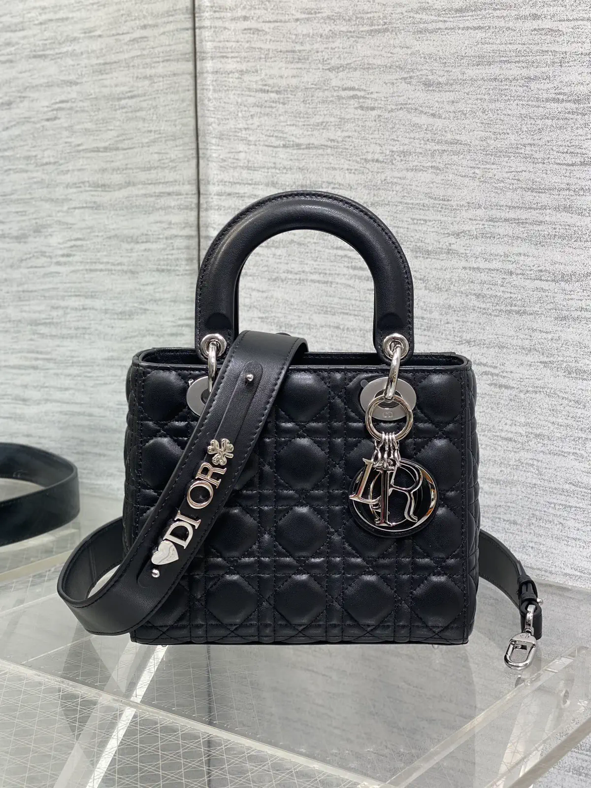 Dior Quilted Top Handle Bag image 1