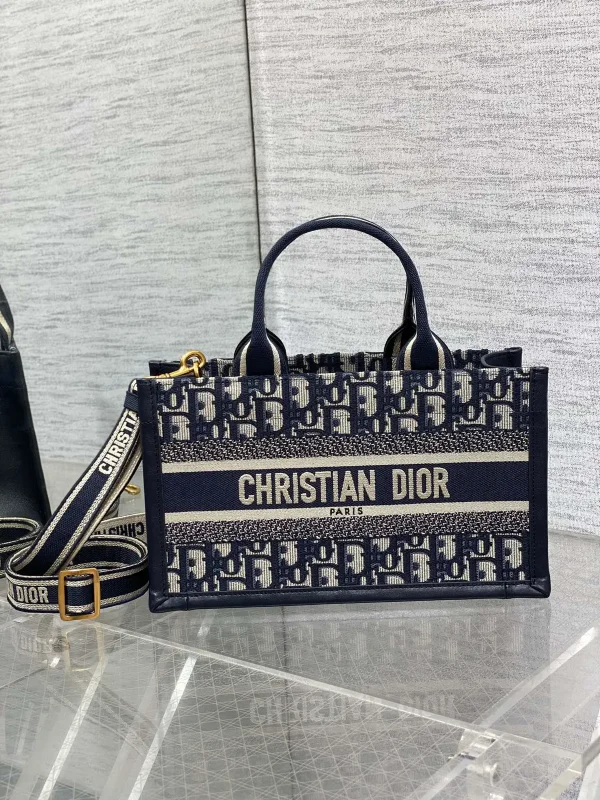 Dior Monogram Mini Tote Bag image 1