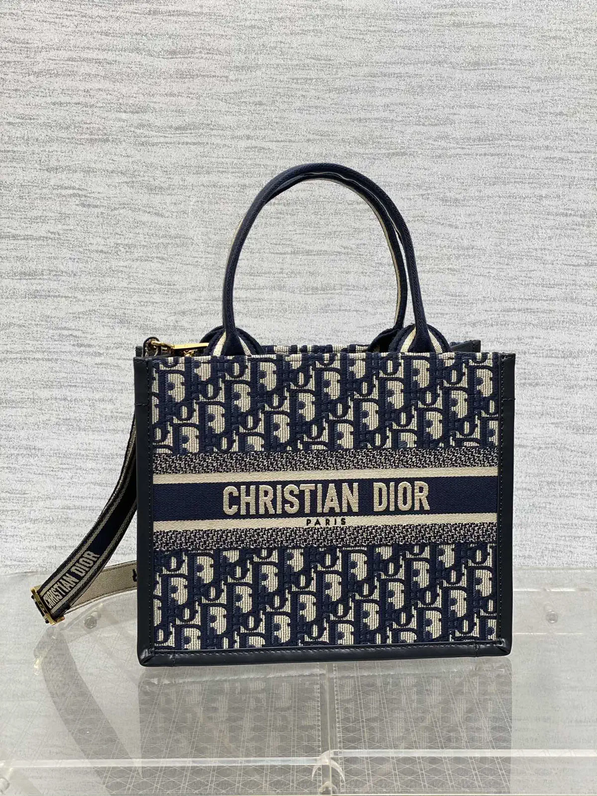 Dior Monogram Tote Bag image 1
