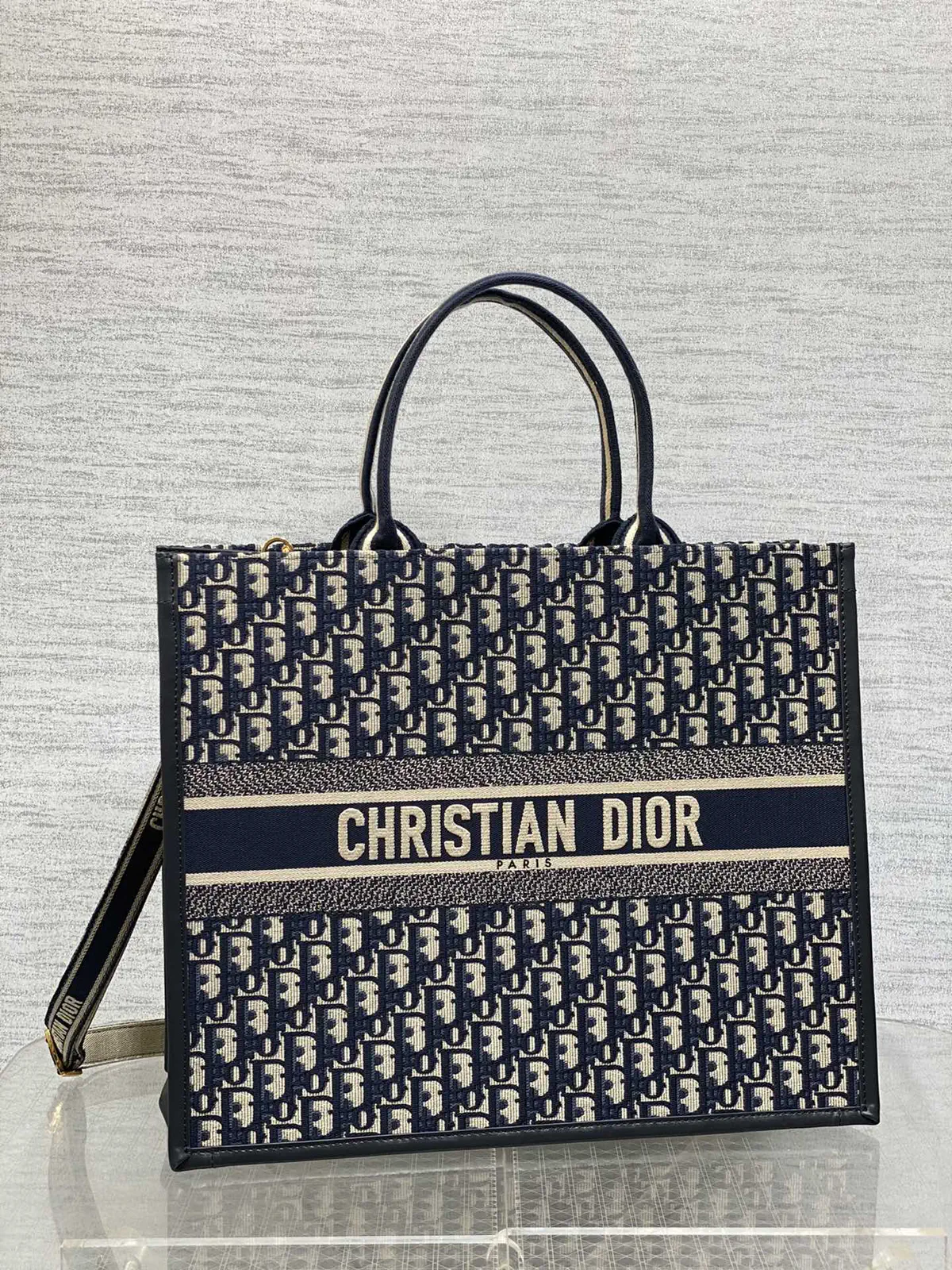 Dior Monogram Tote Bag image 1
