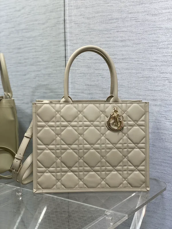 Dior Quilted Tote Bag image 1