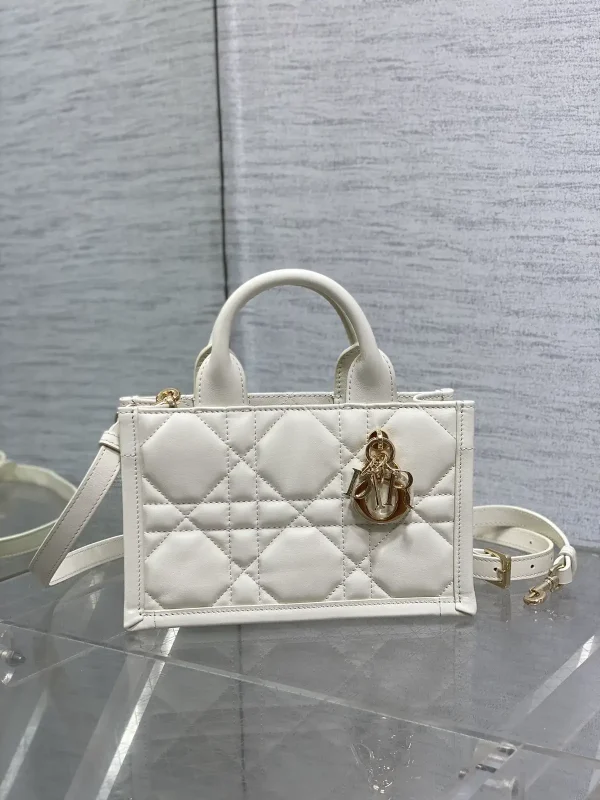 Dior Quilted Mini Top Handle Tote Bag image 1