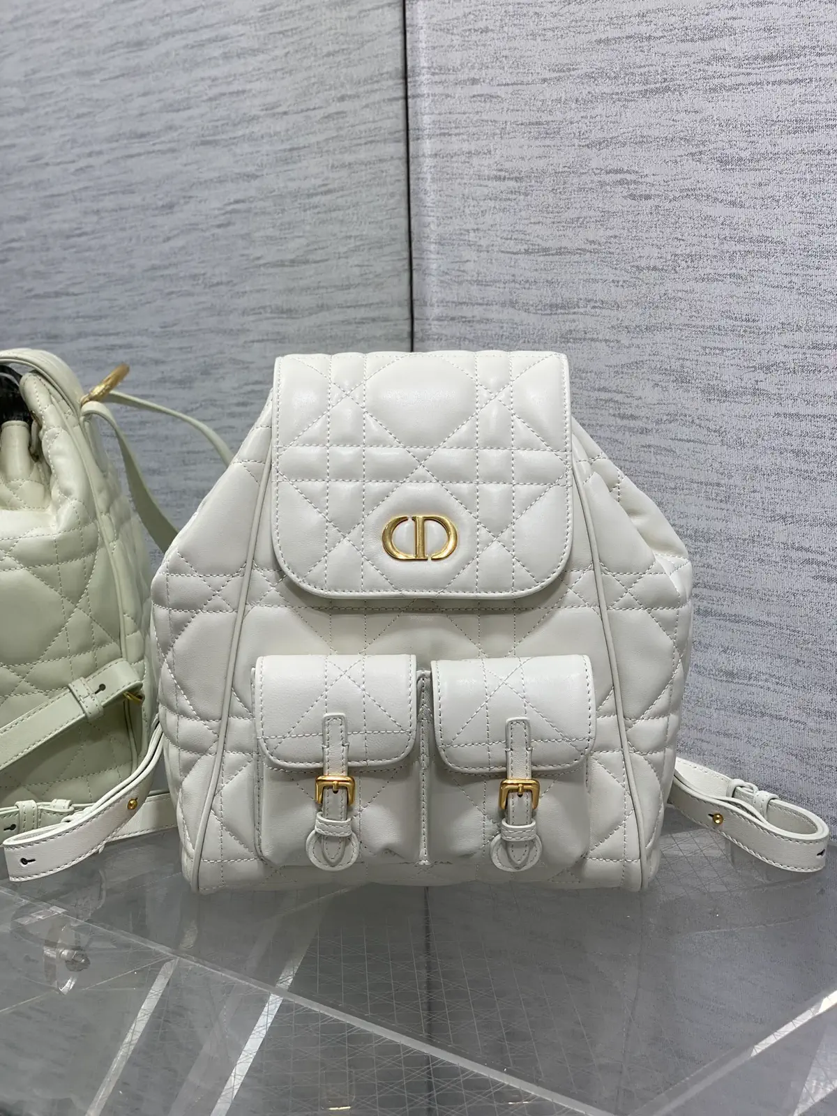 Dior Quilted Backpack image 1