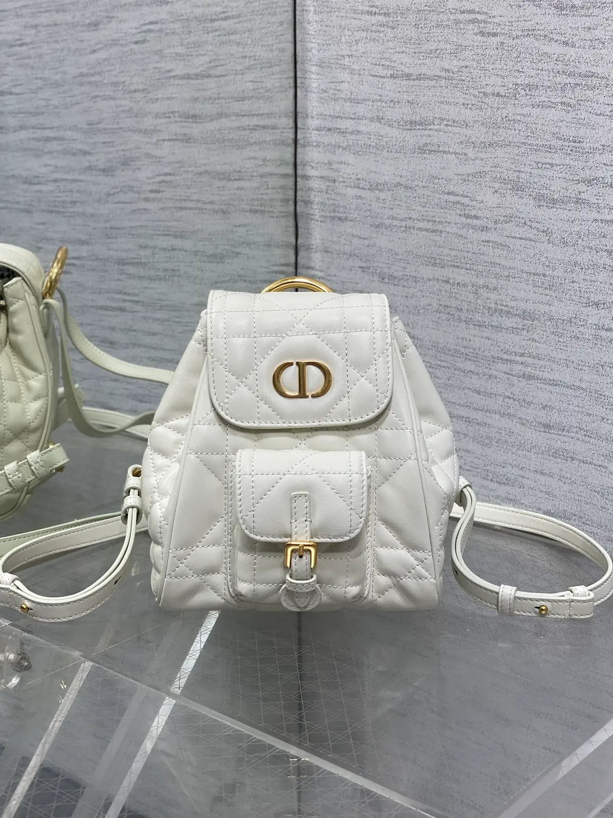 Dior Quilted Small Backpack image 1