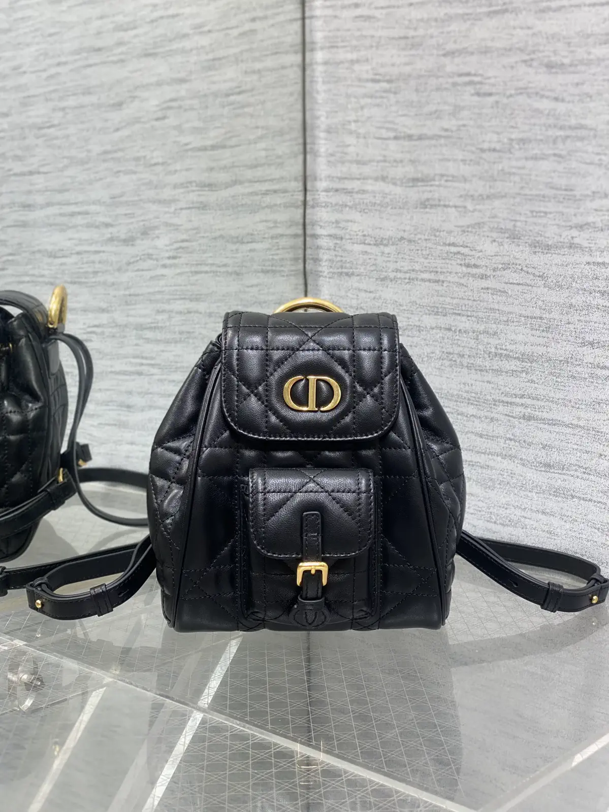 Dior Quilted Small Backpack image 1