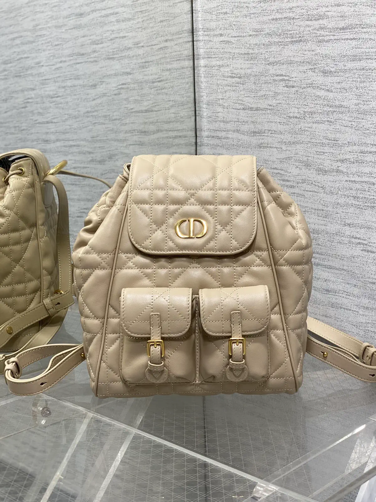 Dior Quilted Backpack image 1