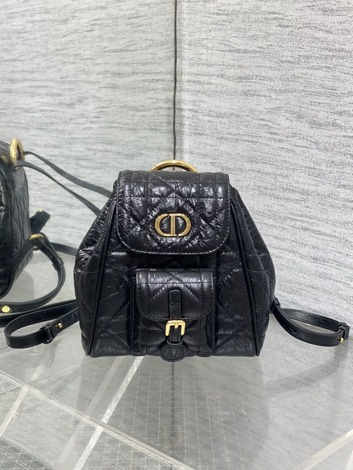 Dior Quilted Small Backpack image 1