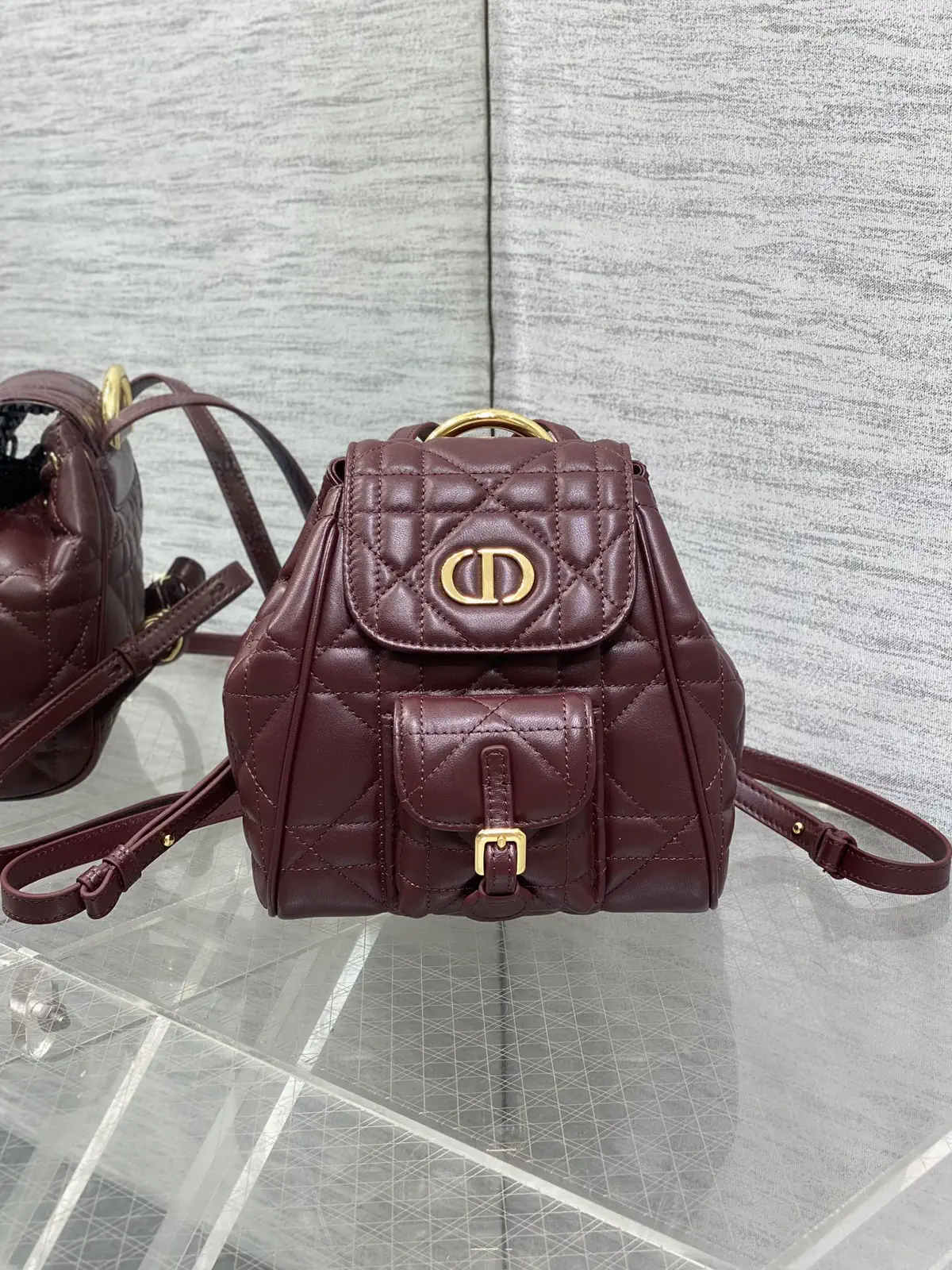 Dior Quilted Small Backpack image 1