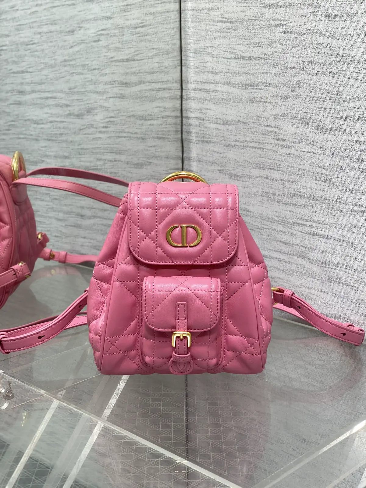 Dior Quilted Small Backpack image 1