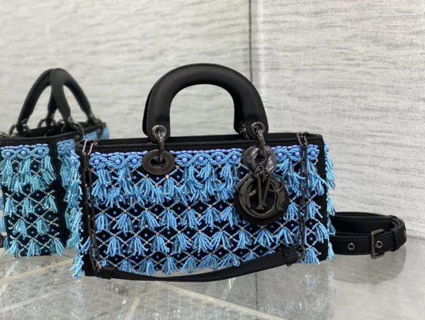 Dior Beaded Lady Top Handle Bag image 1
