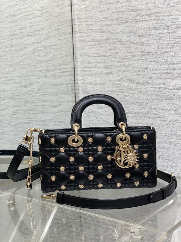 Dior Quilted Sun Stud Top Handle Bag image 1
