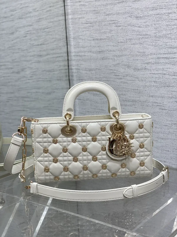 Dior Quilted Sun Stud Top Handle Bag image 1