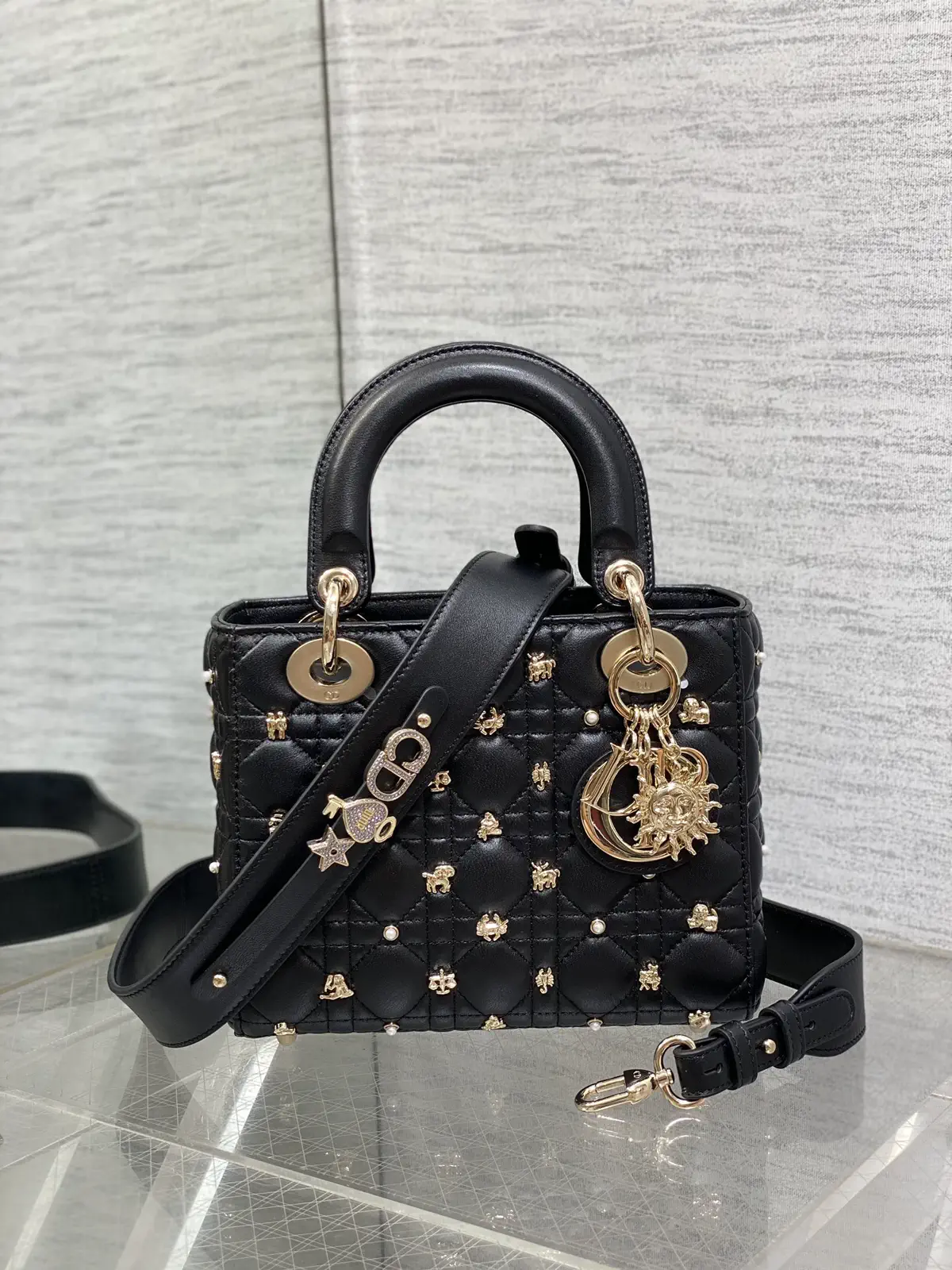 Dior Quilted Top Handle Bag image 1