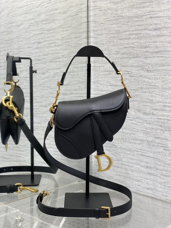 Dior Saddle Bag with Adjustable Detachable Shoulder Strap image 1