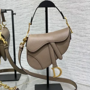 Dior Saddle Bag with Detachable Shoulder Strap image 1