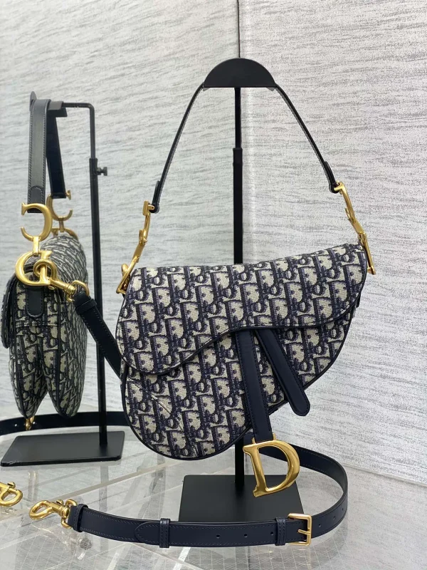 Dior Monogram Saddle Bag image 1