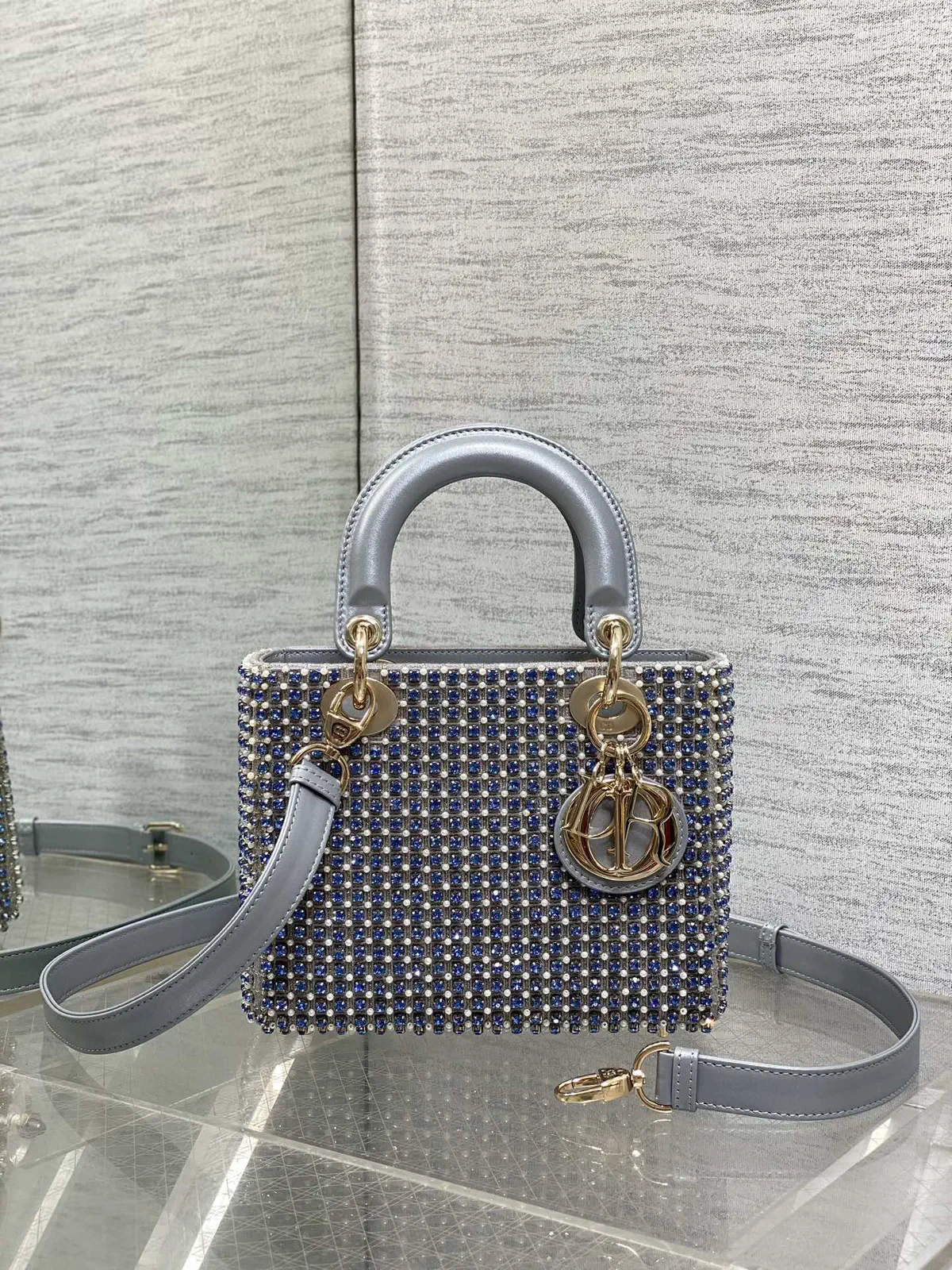 Dior Beaded Top Handle Bag image 1
