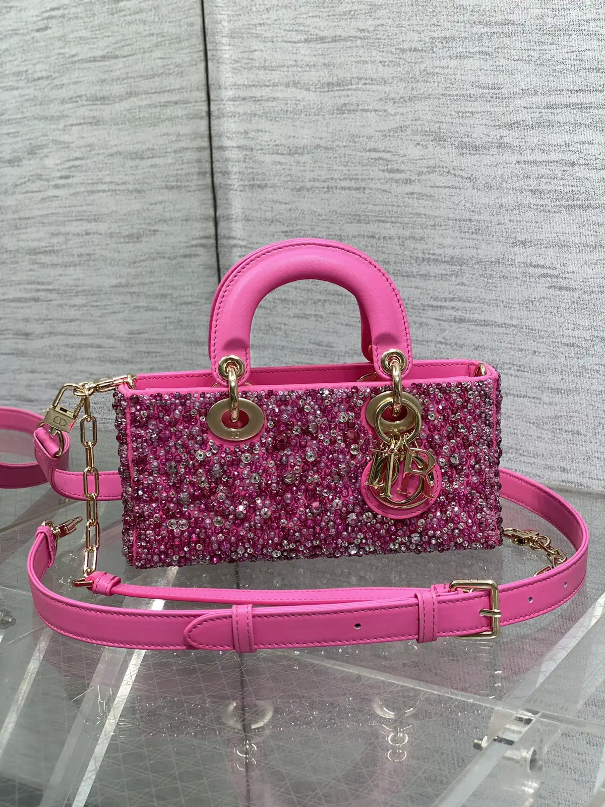 Dior Beaded Top Handle Bag image 1
