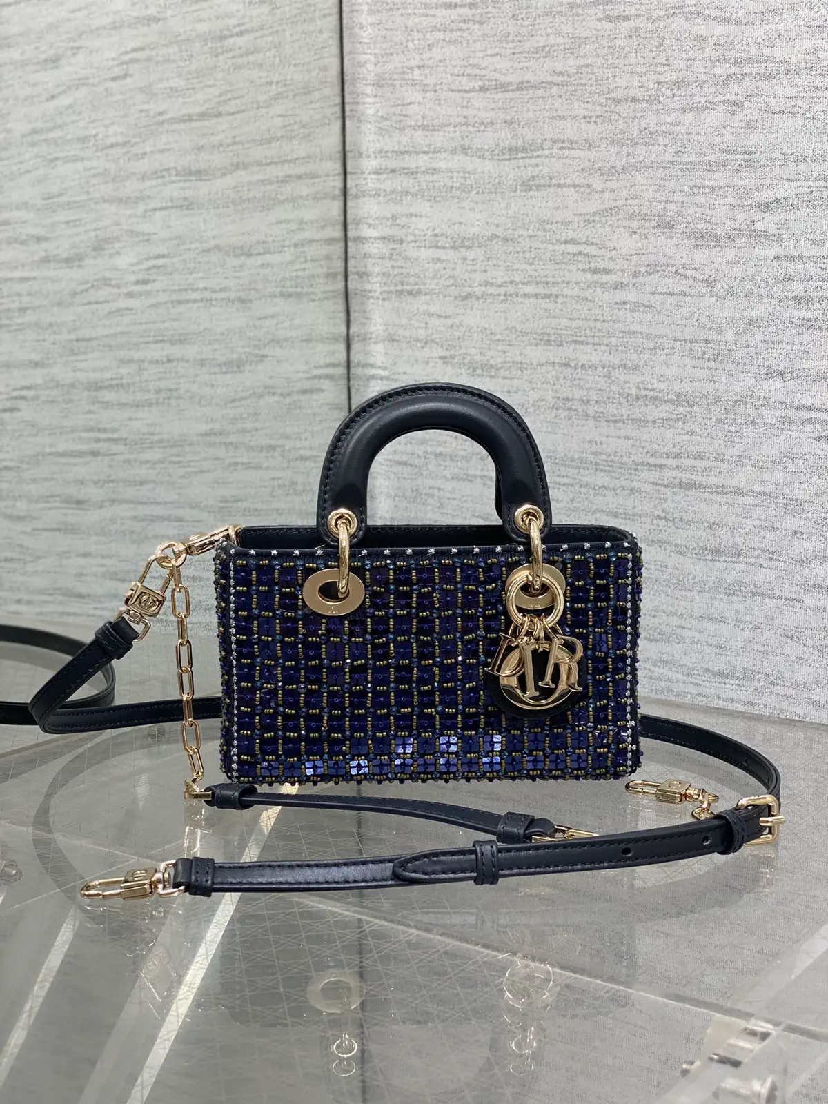 Dior Beaded Top Handle Bag image 1