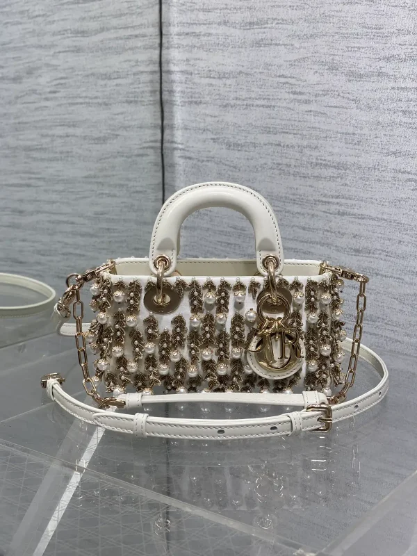 Dior Beaded Embellished Top Handle Bag image 1