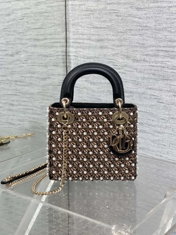 Dior Embellished Top Handle Bag image 1