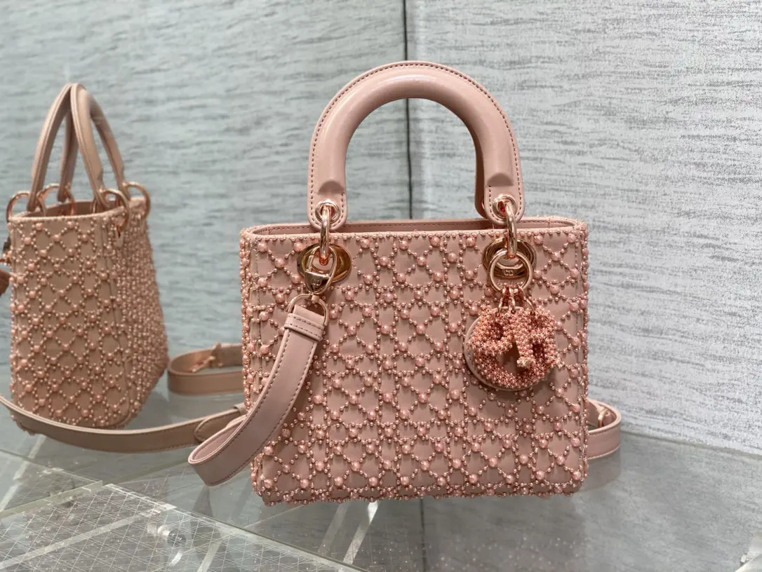 Dior Beaded Top Handle Bag image 1