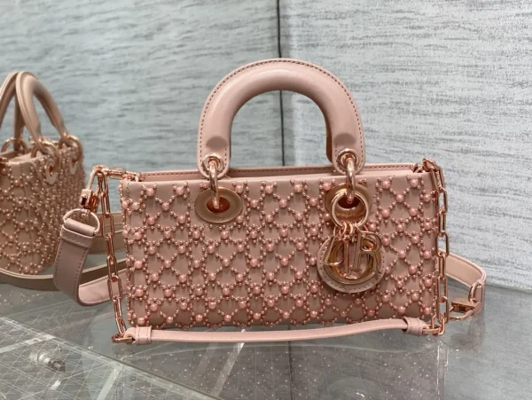 Dior Beaded Lady D-Joy Top Handle Bag image 1