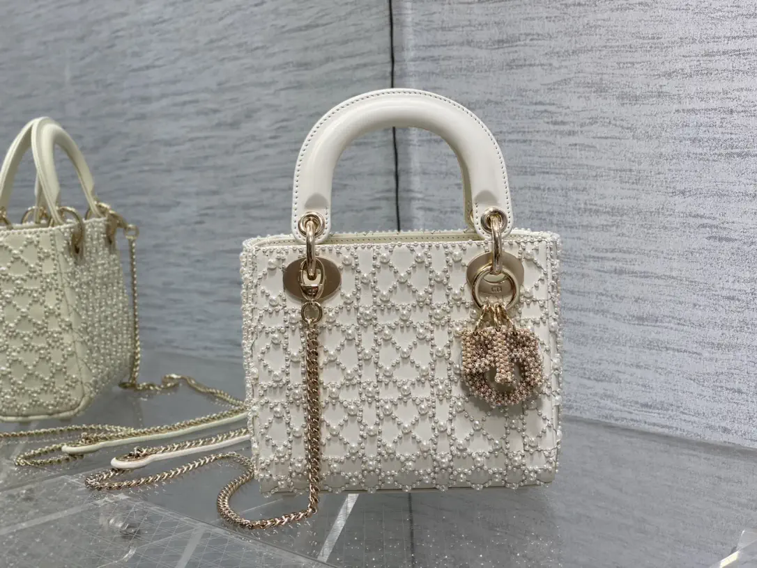 Dior Beaded Top Handle Bag image 1