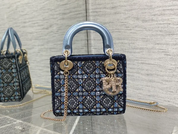 Dior Beaded Mini Top Handle Bag image 1