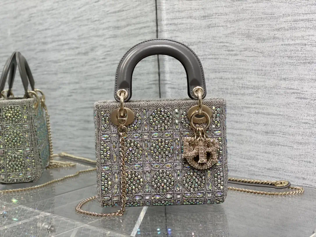 Dior Beaded Top Handle Bag image 1