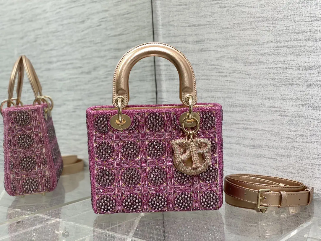 Dior Beaded Top Handle Bag image 1