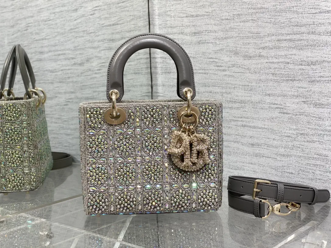 Dior Beaded Top Handle Bag image 1