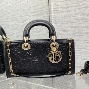 Dior D-joy Embossed Top Handle Bag image 1