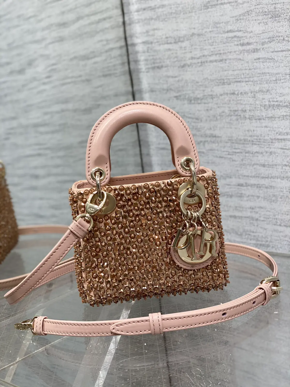 Dior Micro Beaded Top Handle Bag image 1