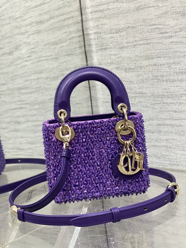 Dior Micro Hand-Beaded Top Handle Bag image 1