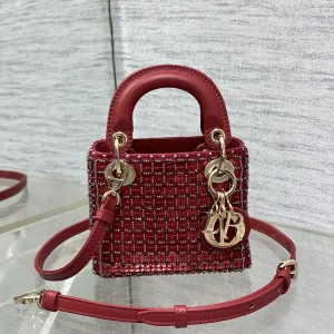 Dior Micro Hand-Beaded Top Handle Bag image 1