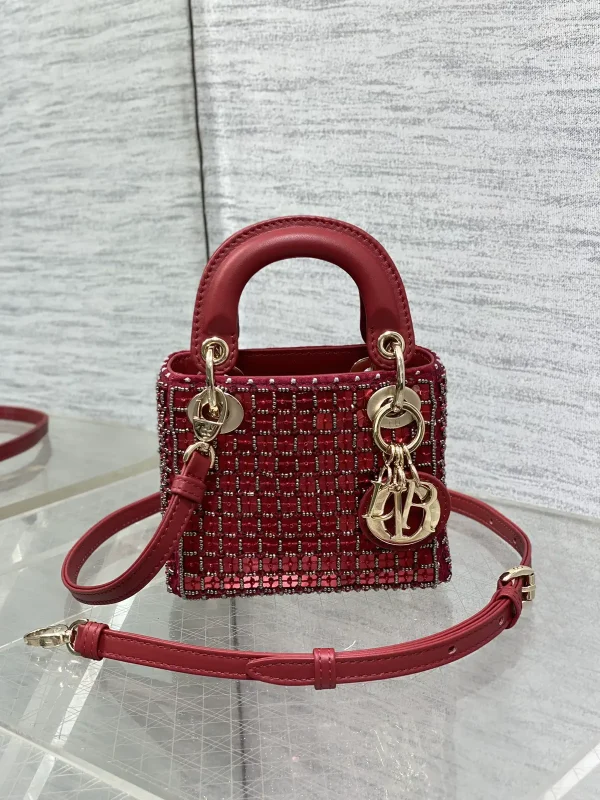 Dior Micro Hand-Beaded Top Handle Bag image 1