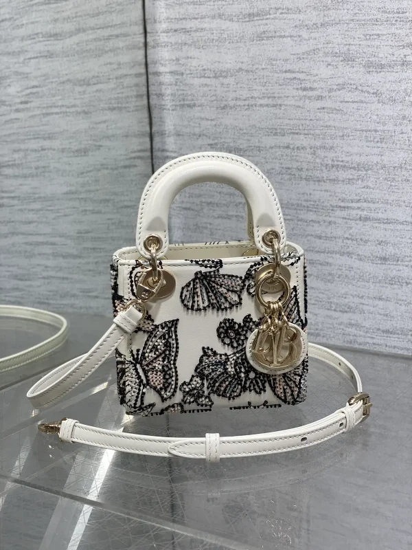 Dior Micro Hand-Beaded Top Handle Bag image 1