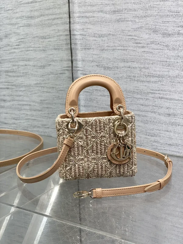 Dior Micro Beaded Top Handle Bag image 1